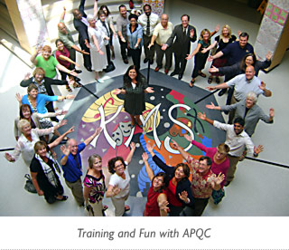 Training and Fun with APQC
