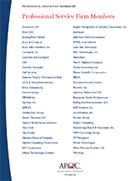 member list professional services