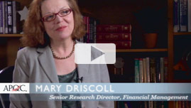 Mary Driscoll, Senior research director, Financial Management