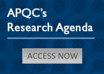APQC's Research Agenda