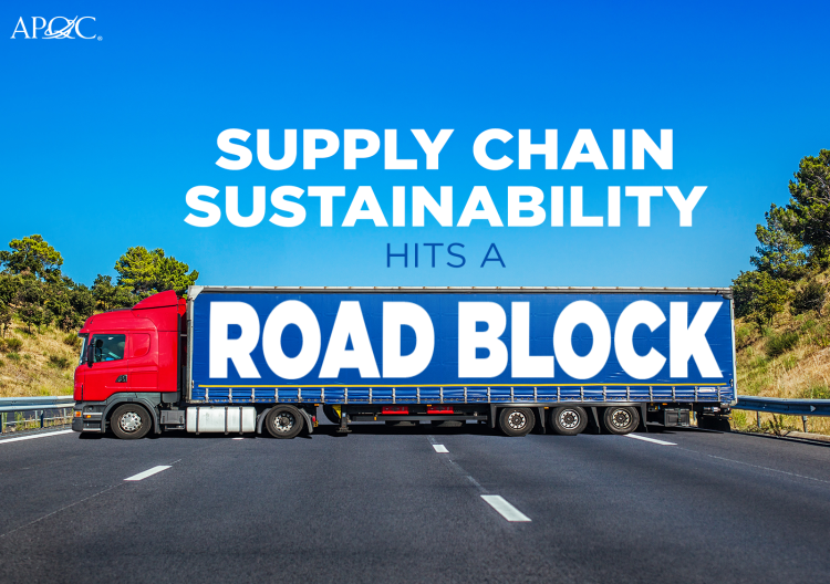 Supply Chain Sustainability Hits a Road Block