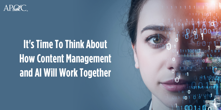 Why is it important to think about content management before AI?