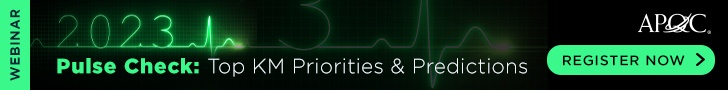 image promoting upcoming km webinar