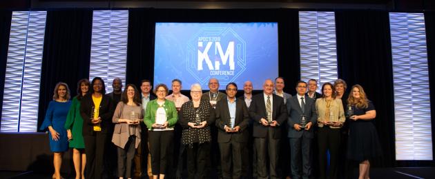 2019 Excellence in KM Award Winners