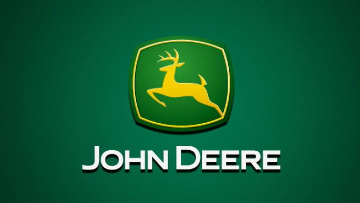 Picture of the John Deere company logo