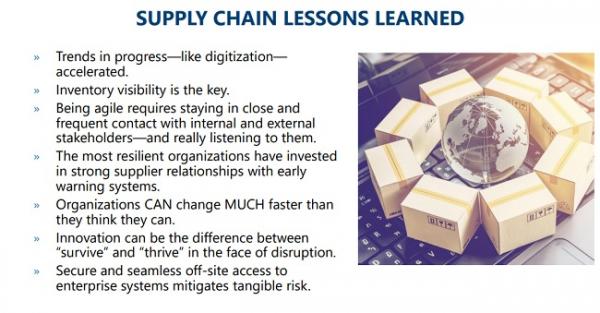 Supply Chain Lessons Learned