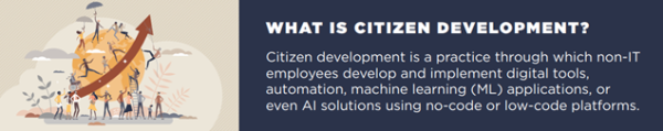 What is Citizen Development?