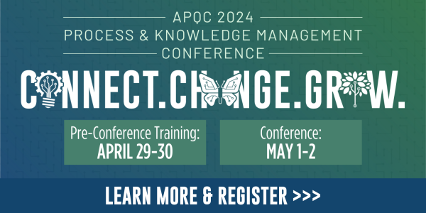 APQC 2024 Conference 