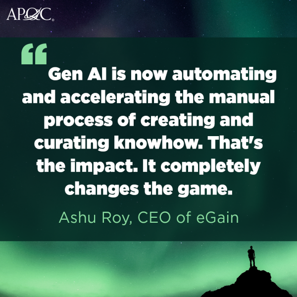Ashu Roy quote on Geb AI