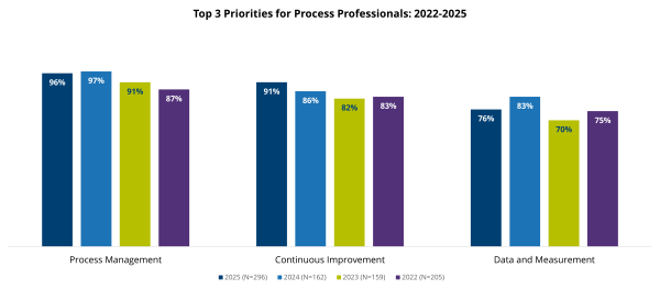Top 3 Priorities For Process Professionals
