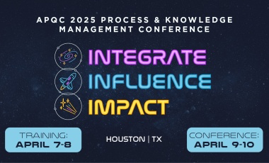 Image of conference title with space images on it