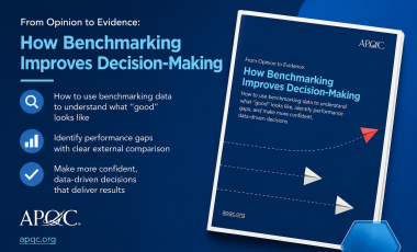 How Benchmarking Improves Decision-Making
