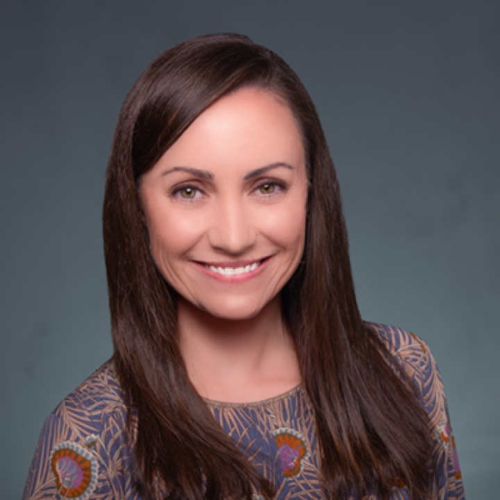 Image of Amanda Schalyo on gray background