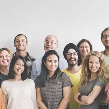 Diverse group of people