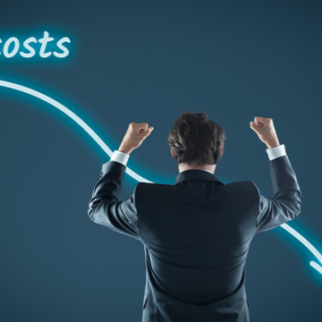 man excited, cost lowering strategies in financial reporting