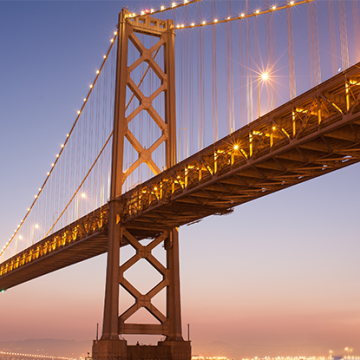golden gate bridge in san francisco, building knowledge management bridges to the business