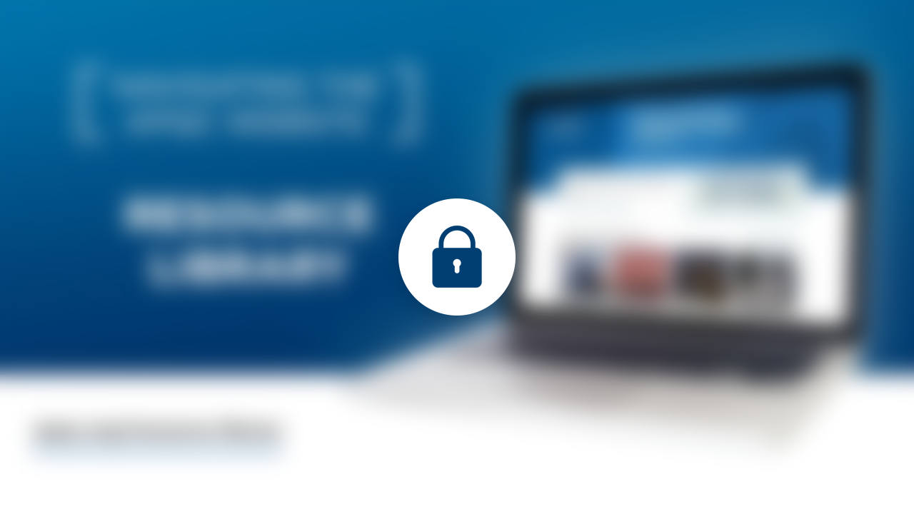 A decorative image of demo content hidden behind a lock.